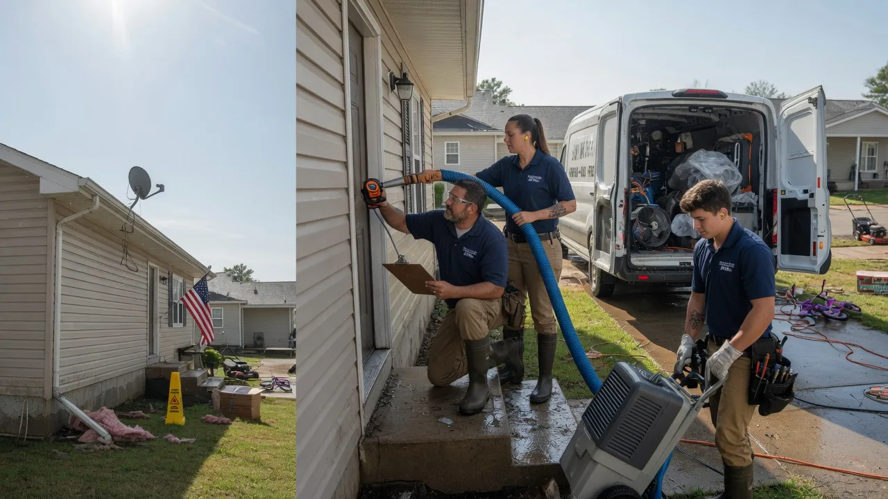 Ceiling Water Damage Restoration in Cross Plains, WI near me