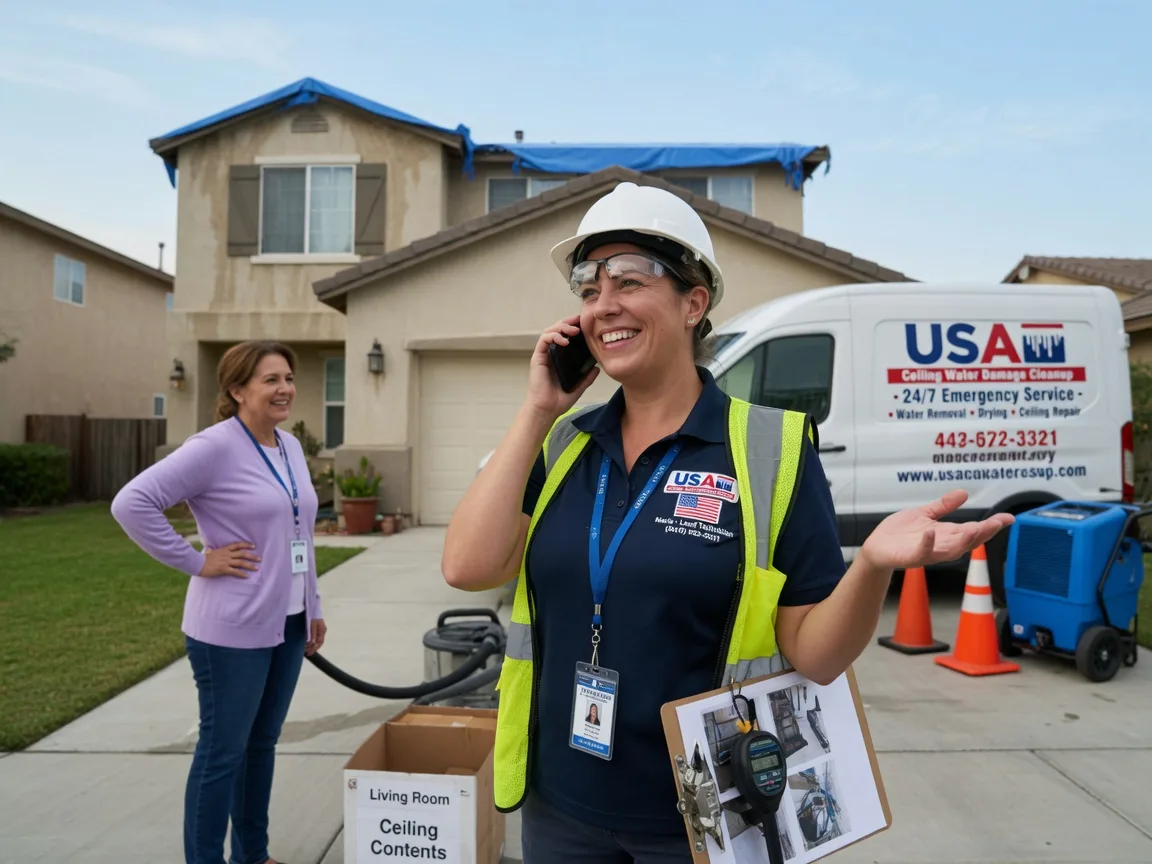 Ceiling Water Damage Restoration Cross Plains, WI FAQs